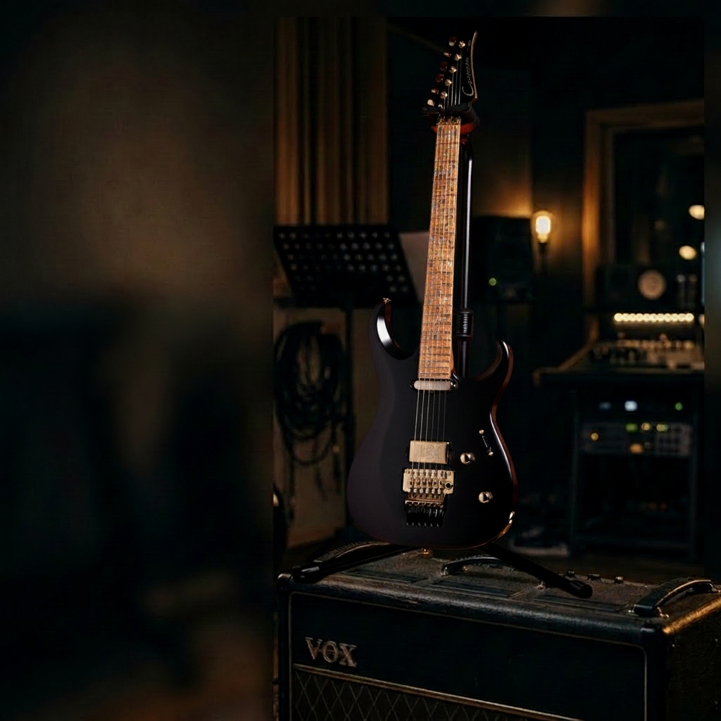 Guitarra Victor Guimarães no Studio